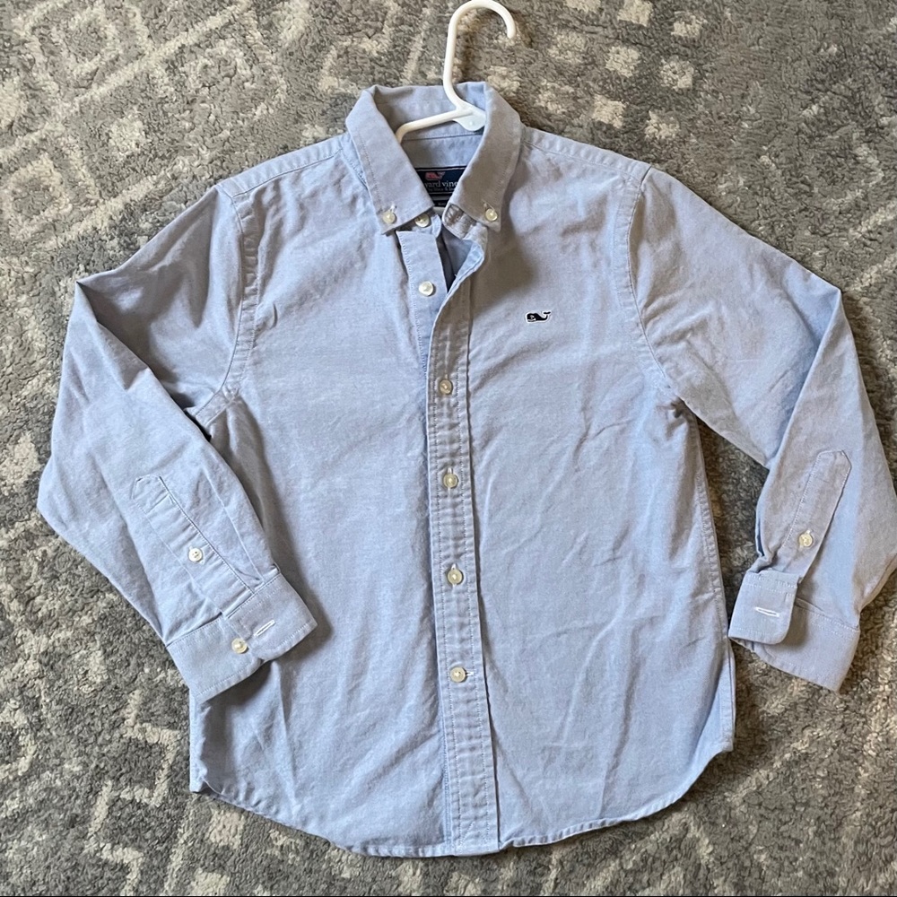 Boys size 6 Vineyard Vines whale shirt